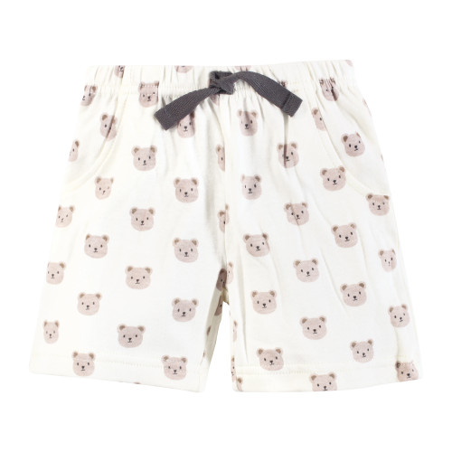 Hudson Baby Shorts Bottoms 4-Pack, Cozy Cutie