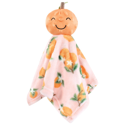 Hudson Baby Animal Face Security Blanket, Fruits