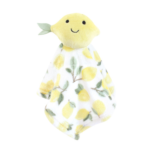 Hudson Baby Animal Face Security Blanket, Fruits