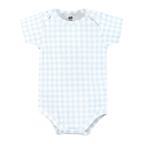 Hudson Baby Cotton Bodysuits 3-Pack, Gator Polo