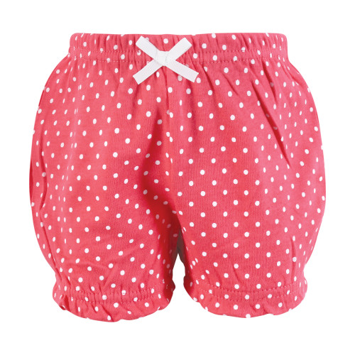 Hudson Baby Shorts Bottoms 4-Pack, Cherry Sweet