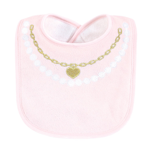 Hudson Baby Cotton Terry Drooler Bibs with Fiber Filling, My Mama