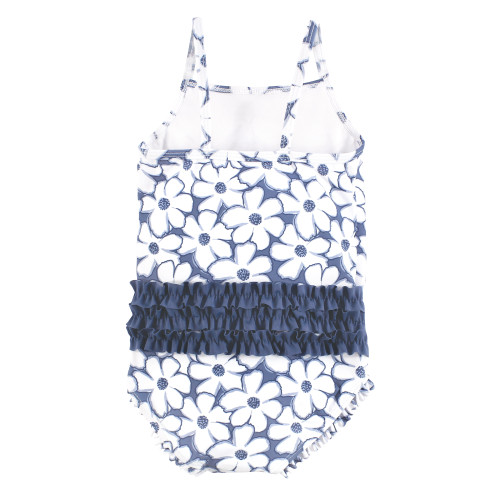 Hudson Baby Baby and Toddler Swimsuit, Blue Cosmos Baby