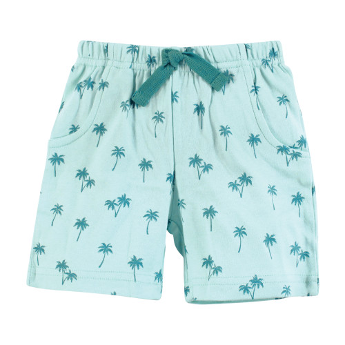 Hudson Baby Shorts Bottoms 4-Pack, Surf Cars