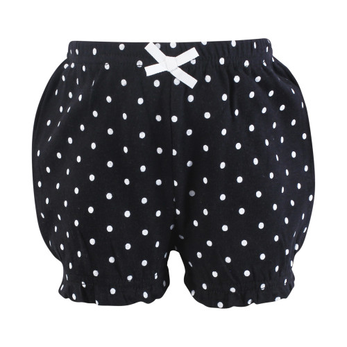 Hudson Baby Shorts Bottoms 4-Pack, Black White Floral