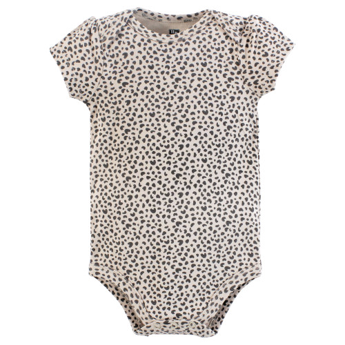 Hudson Baby Cotton Bodysuits 3-Pack, Wild Cheetah