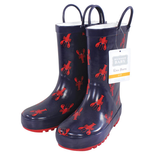 Hudson Baby Rain Boots, Lobsters