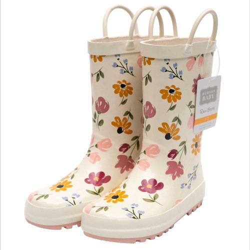 Hudson Baby Rain Boots, Soft Painted Floral