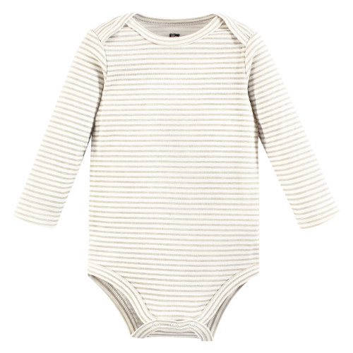 Hudson Baby Cotton Long-Sleeve Bodysuits 3-Pack, Cozy Cutie
