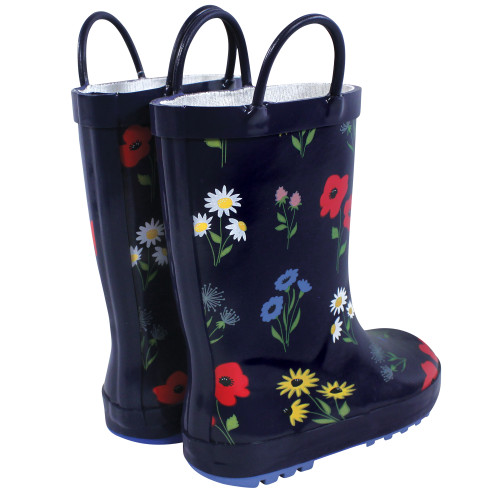 Hudson Baby Rain Boots, Wildflower