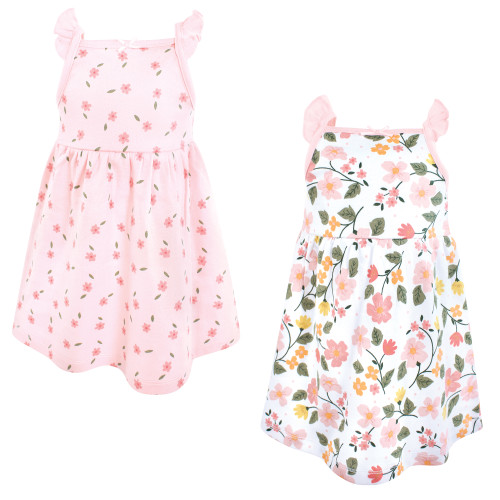 Hudson Baby Cotton Dresses, Fun Floral