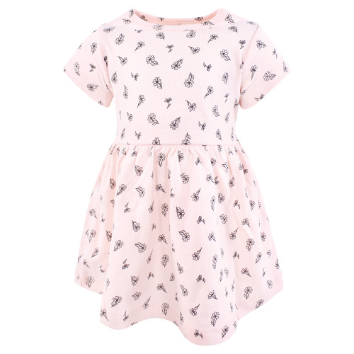 Hudson Baby Cotton Dresses, Hummingbird Garden