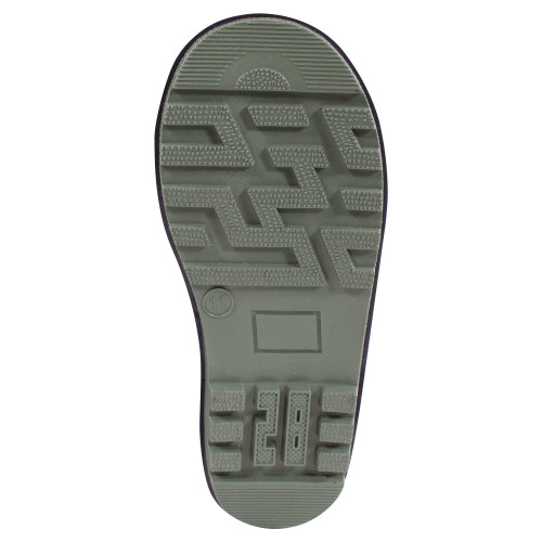 Hudson Baby Rain Boots, Navy Sage Dino