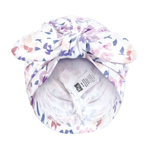 Hudson Baby Turban Cotton Headwraps, Modern Floral