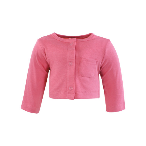 Hudson Baby Cotton Dress and Cardigan Set, Strawberry Love