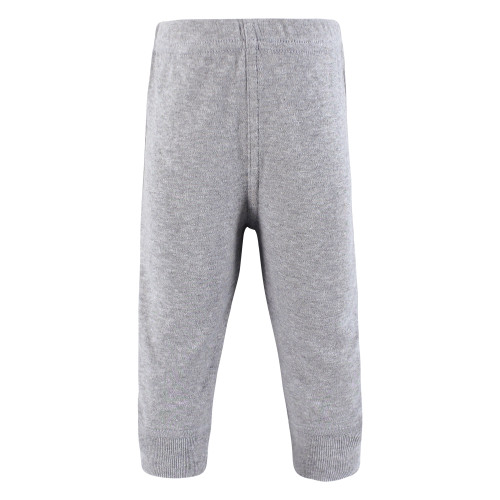 Hudson Baby Cotton Pants and Leggings, Gray Construction Trucks