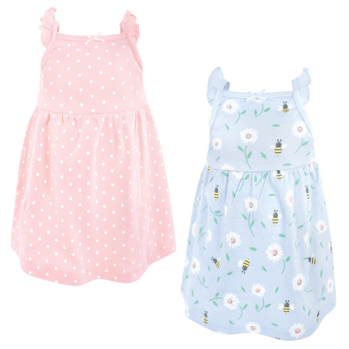 Hudson Baby Cotton Dresses, Daisy Bee