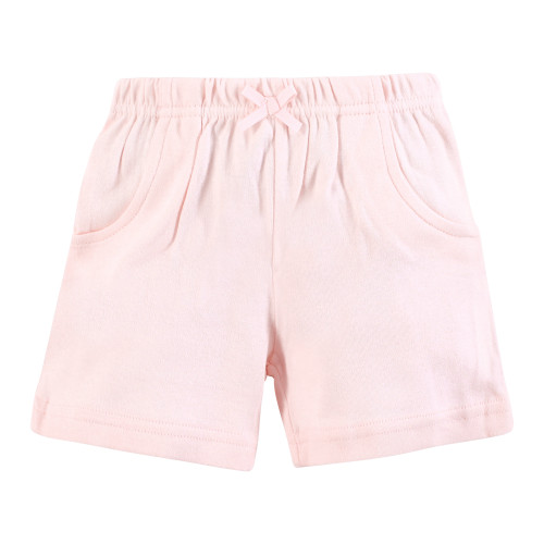 Hudson Baby Shorts Bottoms 4-Pack, Vintage Blossom