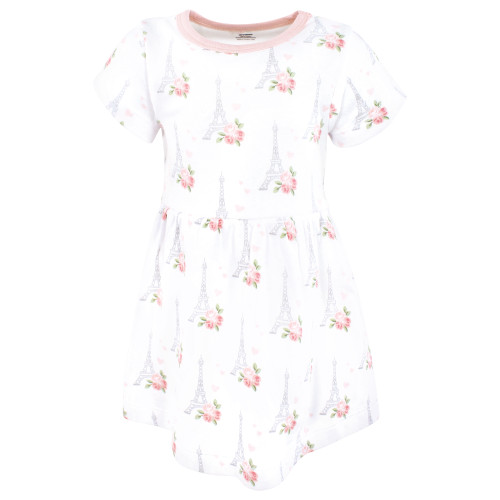 Hudson Baby Cotton Dresses, Bonjour Paris 1