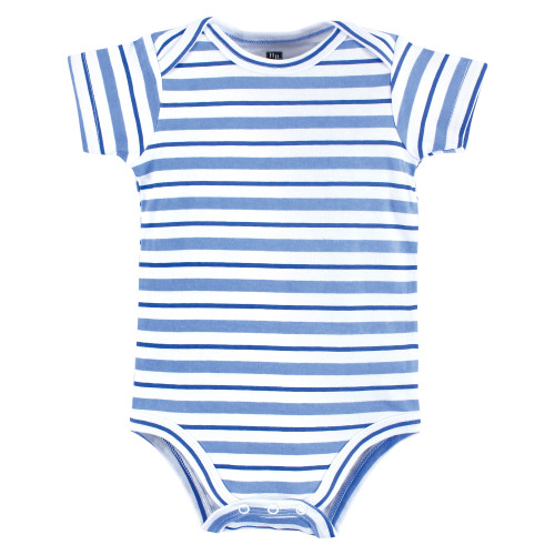 Hudson Baby Cotton Bodysuits 3-Pack, Movin Groovin