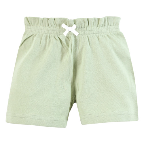 Hudson Baby Shorts Bottoms 4-Pack, Yellow Daisy