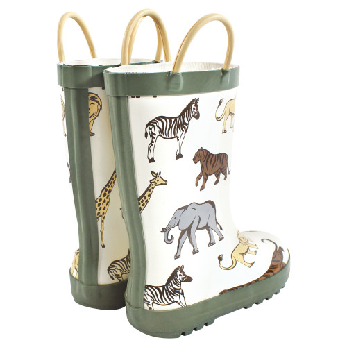 Hudson Baby Rain Boots, Wild Safari
