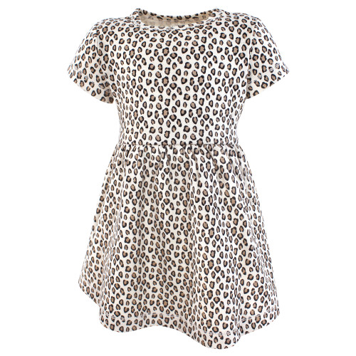 Hudson Baby Cotton Dresses, Bows And Leopard