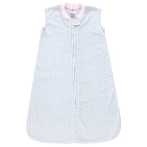 Hudson Baby Plush Sleeping Bag, Sack, Blanket 2pk, Basic Pink Floral