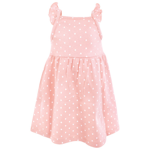 Hudson Baby Cotton Dresses, Pastel Modern Botanical