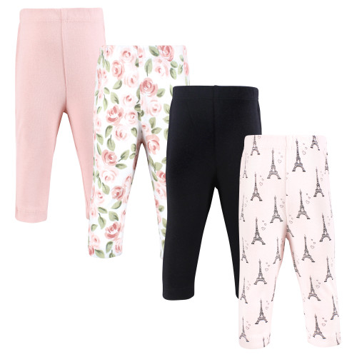 Hudson Baby Cotton Pants and Leggings, Bonjour Paris