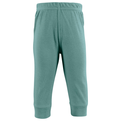 Hudson Baby Cotton Pants and Leggings, Charcoal Teal Blue