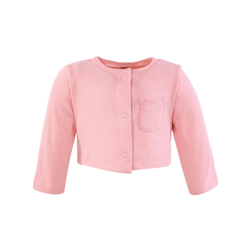 Hudson Baby Cotton Dress and Cardigan Set, Hummingbird Garden