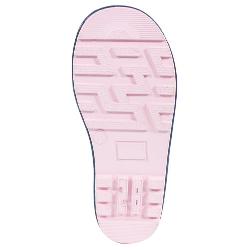 Hudson Baby Rain Boots, White Peonies