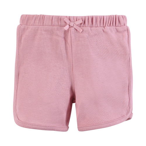 Hudson Baby Shorts Bottoms 4-Pack, Soft Rainbow