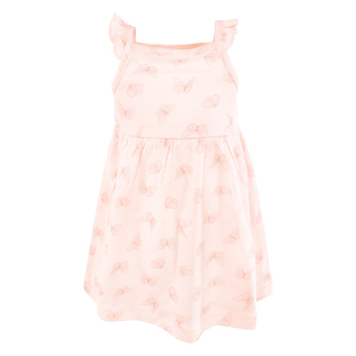 Hudson Baby Cotton Dresses, Soft Butterfly Floral