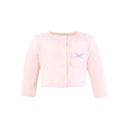 Hudson Baby Cotton Dress and Cardigan Set, Vintage Blossom