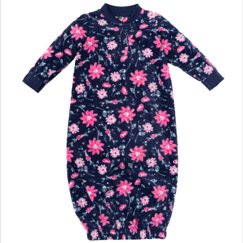 Hudson Baby Fleece Gowns, Botanical 