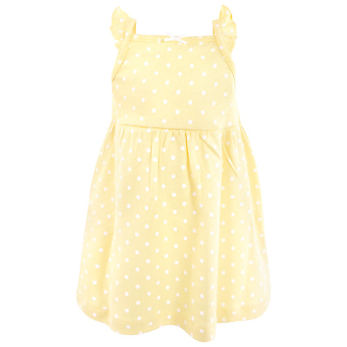 Hudson Baby Cotton Dresses, Cheerful Flower