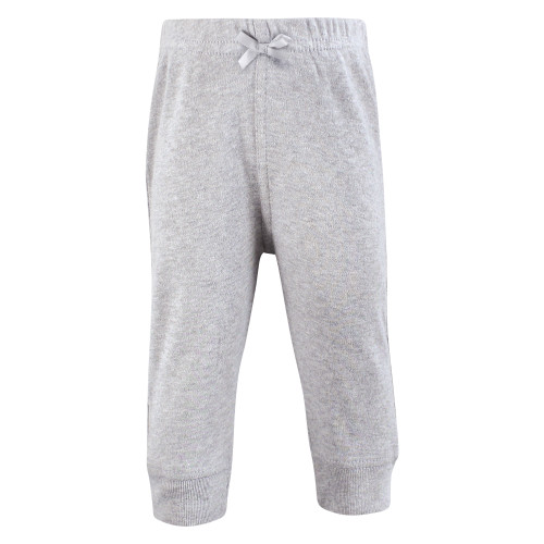 Hudson Baby Cotton Pants and Leggings, Navy Dot Pink Stripe