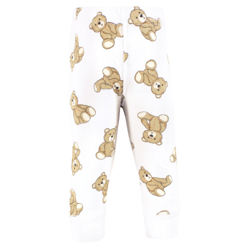 Hudson Baby Cotton Pants and Leggings, Teddy Bears