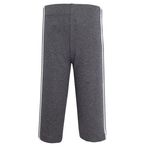 Hudson Baby Cotton Pants and Leggings, Charcoal Red