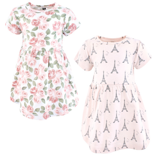 Hudson Baby Cotton Dresses, Bonjour Paris