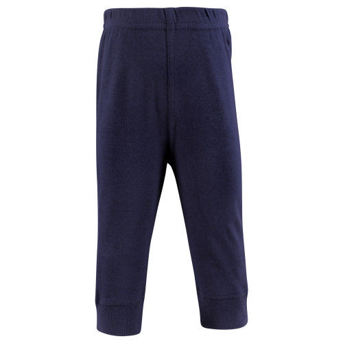 Hudson Baby Cotton Pants and Leggings, Blue Bandana