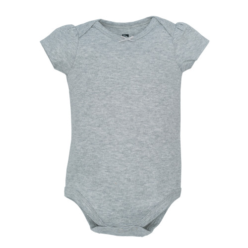 Hudson Baby Cotton Bodysuits 5-Pack, Queen Bee