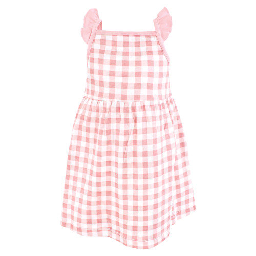 Hudson Baby Cotton Dresses, Strawberry Love 1