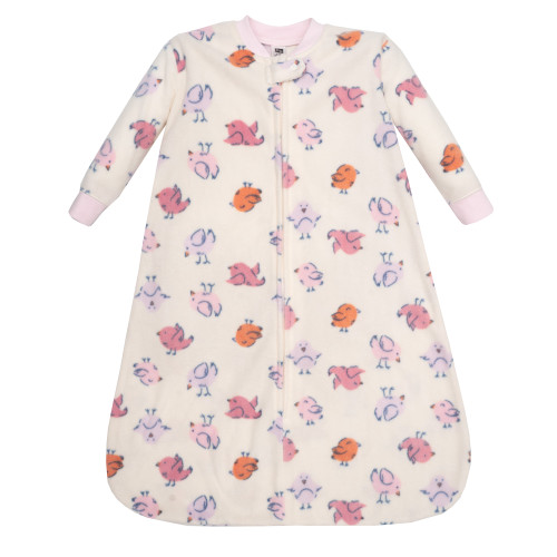 Hudson Baby Long-Sleeve Fleece Sleeping Bag, Baby Bird