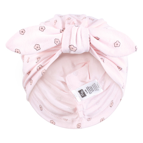 Hudson Baby Turban Cotton Headwraps, So Pretty Flower