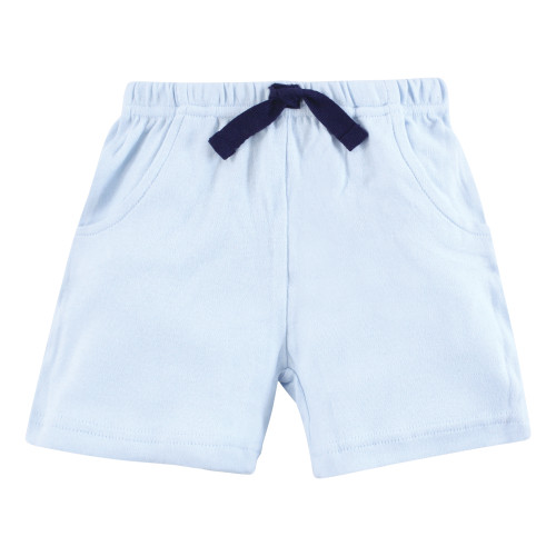 Hudson Baby Shorts Bottoms 4-Pack, Mint Sailboat