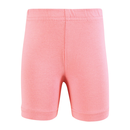 Hudson Baby Shorts Bottoms 4-Pack, Mint Coral