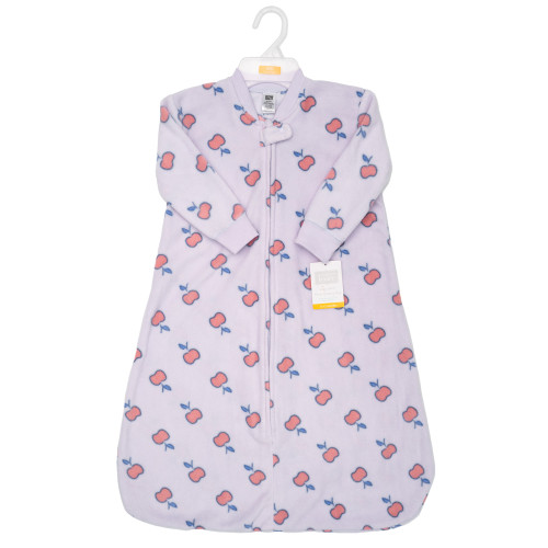 Hudson Baby Long-Sleeve Fleece Sleeping Bag, Apple